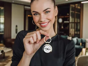 Opel Logo Keychains Custom Premium Metal Build